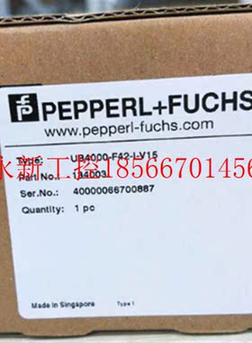 议价全新原装P+F UB4000-F42-I-V15超声波开关 现货供应￥