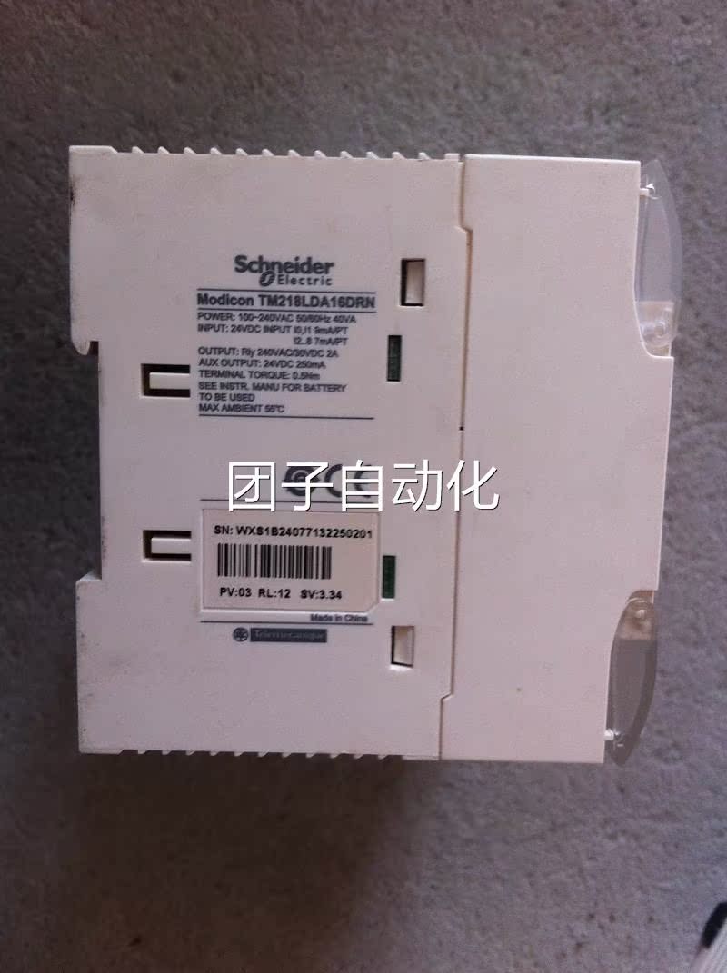 a原装拆机施耐德 PLC TM218LDA24DRN 成色好询价