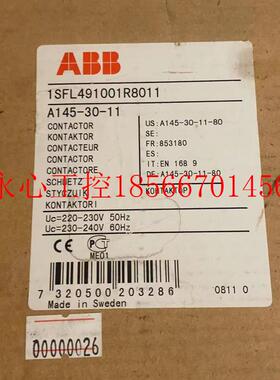 议价A145-30-11 全新ABB软启动器 220V 变压器￥