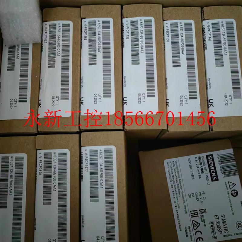 议价ET-200模拟量模块6ES7134-6PA01-0BD0原装6ES71346PA01￥