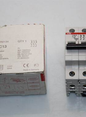 议价全新原装ABB微型断路器S203M-B13，S203M-C13￥