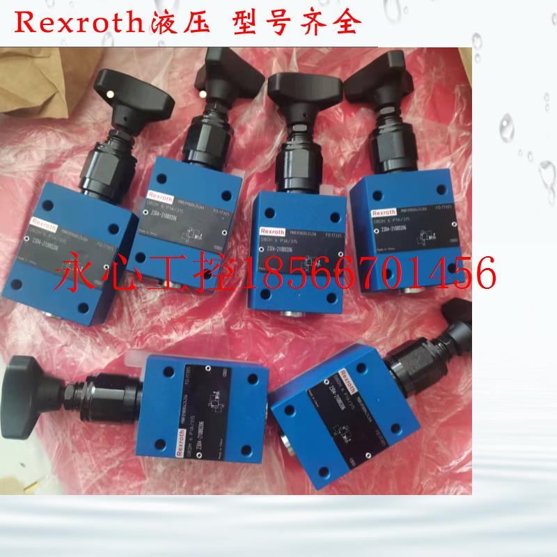议价原装 DBDS10P1A/315 力士乐溢流阀  Rexroth直动式溢流阀￥