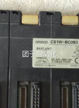A拆机的欧姆龙PLC底板CS1W-BC083实物图 现货询价