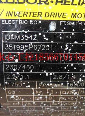 议价进口拆机BALDOR 宝BALDOR德机ID处NM/3542 电230460V 现货￥