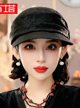 【香云纱马术帽】布塔2026春季新款防晒遮阳防紫外线百搭帽PT0763