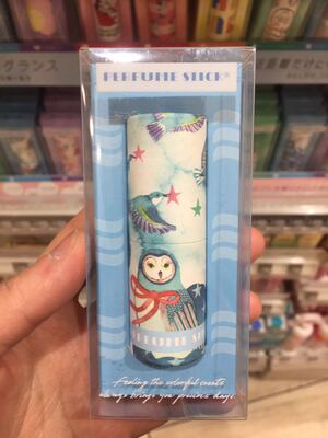 日本 Fits Cooperation 卡通条形固体保湿香水Perfume Stick