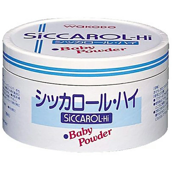 2025日本畅销新货Ciccarol婴儿爽身粉Wakodo和光堂170g