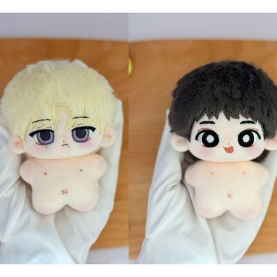 韩漫backlight背光韩叙寅白荣云属性10CM棉花娃娃毛绒玩偶礼物