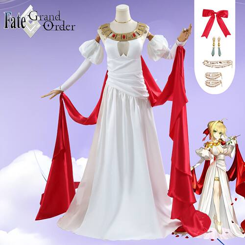 Fate/Grand Order FGO尼禄礼装cos服saber礼服游戏cosplay服装女