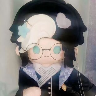 第五人格约瑟夫dm40cm棉花娃娃周边摄影师公仔伯爵约包帅气玩偶男