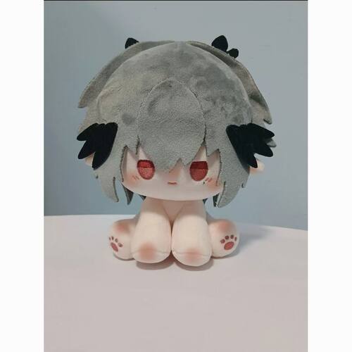 现货明日方舟逻各斯属性狗剩吨吨桶15cm坐体棉花娃娃周边礼物玩偶