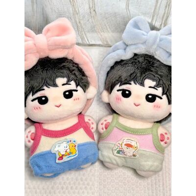 SEVENTEEN全圆佑10cm棉花娃娃芝麻圆酱wonwoo海星体圣诞礼物帅气