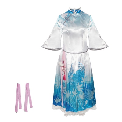 王者西施cos服诗语江南少女二次元汉服裙子万圣节cosplay服装大码