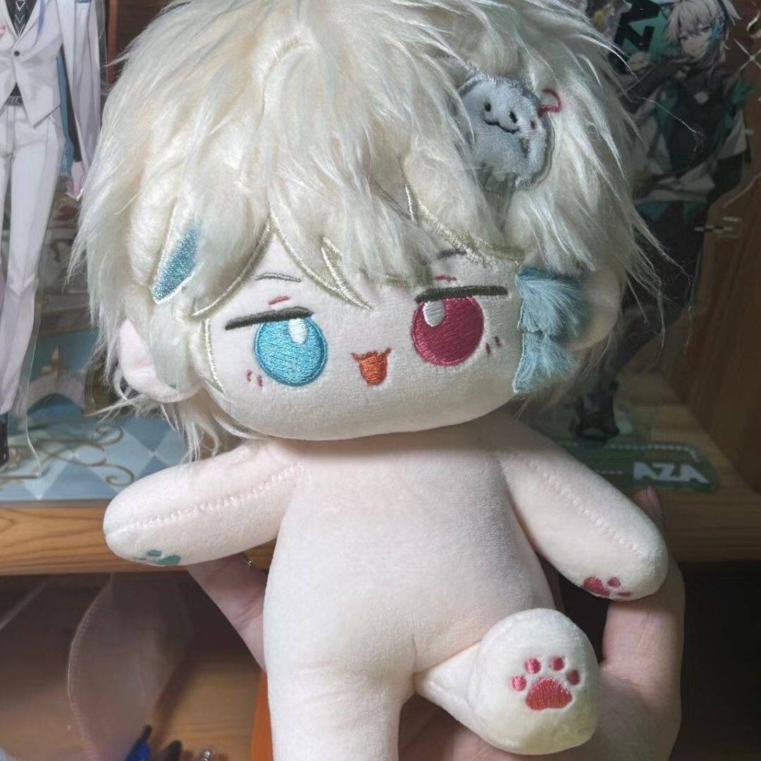 虚拟主播vtuber阿萨属性20厘米棉花娃娃可爱换装玩偶同人【7天内