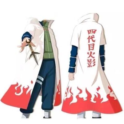四代目动漫火影忍者披风晓组织衣服波风水门cosplay服装风衣外套