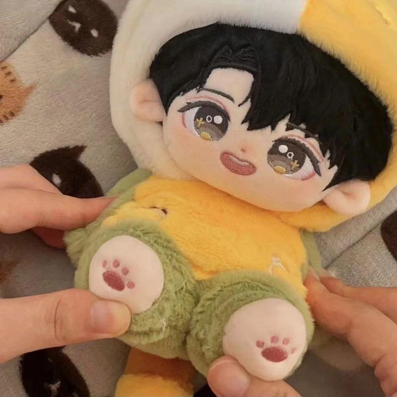 棉花娃20cm檀健次玩具tan