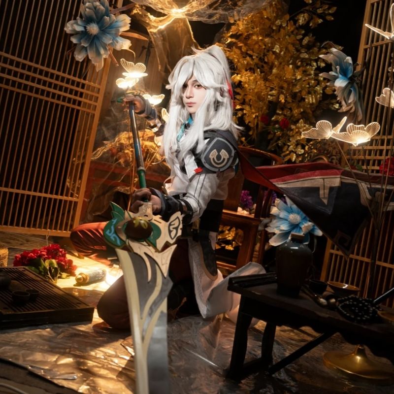 崩坏星穹铁道cos服景元仙舟罗浮云骑将军衣服cosplay游戏服装全套图片