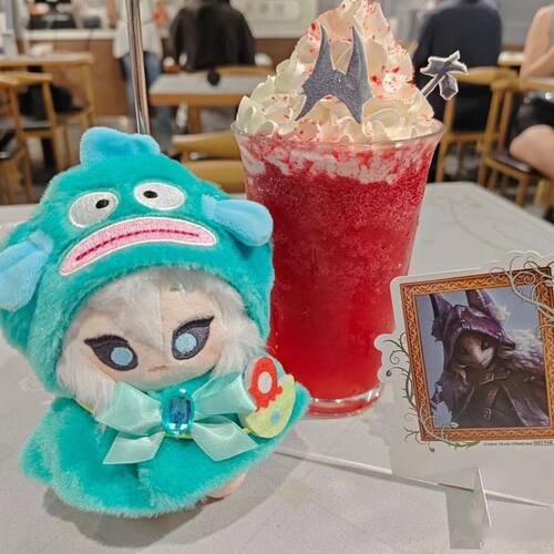 正版第五人格守夜人雪小伊属性10cm棉花娃娃吱吱叫周边生日送礼物