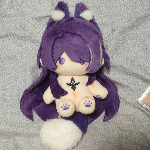 正版原神崩坏星穹铁道属性黄泉20cm棉花娃娃玩偶周边同人女生礼物