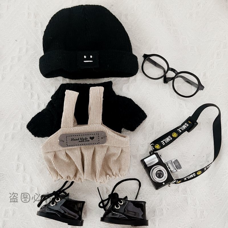 棉花娃衣服20cm现货冬季拧