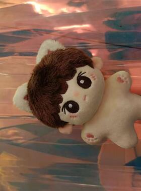 10cm棉花娃娃enhypen梁祯元海星体拽妹元高颜值毛绒玩偶挂件