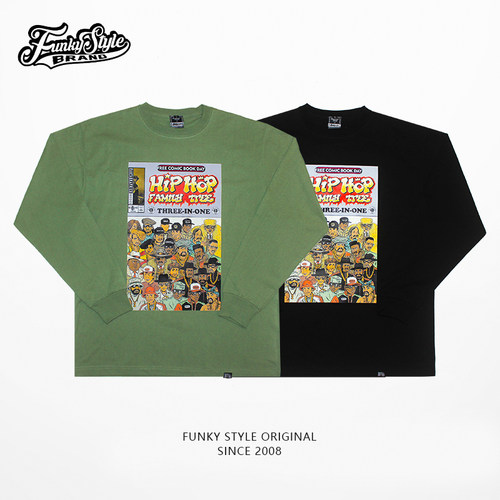 FUNKYSTYLE长袖嘻哈HIPHOP