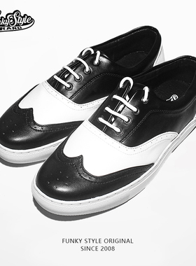 FunkyStyle腰果花布洛克鞋popping鞋子街舞演出locking鞋男女少儿