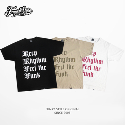 FUNKYSTYLE短袖街舞嘻哈
