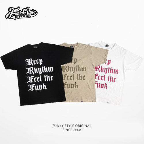 FUNKYSTYLE短袖街舞嘻哈
