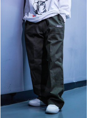Funkystyle秋冬宽松大码裤子街舞popping locking工装裤长裤男女