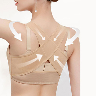 胸托聚拢防下垂塑身衣上半身胸部固定带收副乳矫正带藏肉神器