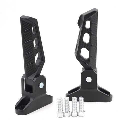 新国标电动车铝合金后脚踏奇迹牛N8小牛UB格式玲接叠后脚蹬通用