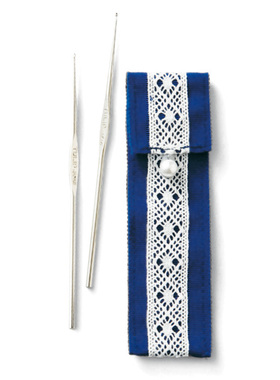 日本进口蕾丝钩针2支套装串珠手链DIY编织工具芬理希梦Couturier