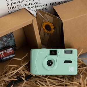 kodak柯达M35胶卷相机傻瓜机M38彩色复古胶片创意生日礼物胶片机