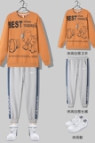 2021春秋新款单件热销款搭配套装卫衣裤子两件套上款有差T4835，男装套装，星座914-3