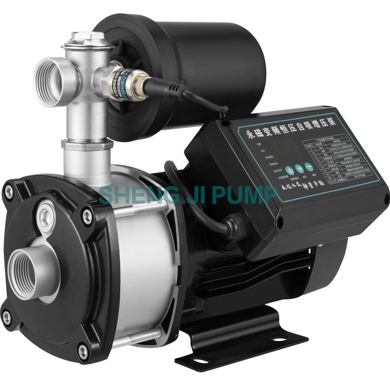 变频增压泵全自动恒压水泵家用静音全自动智能家用220V水泵