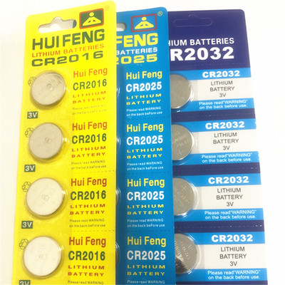 3V纽扣电池CR2032/CR2025/CR2016/ 汽车钥匙遥控器电池