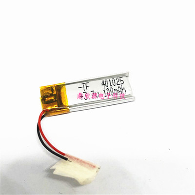 蓝牙微型移动耳机锂电池3.7V 401025 自拍杆通用可充电电池401125