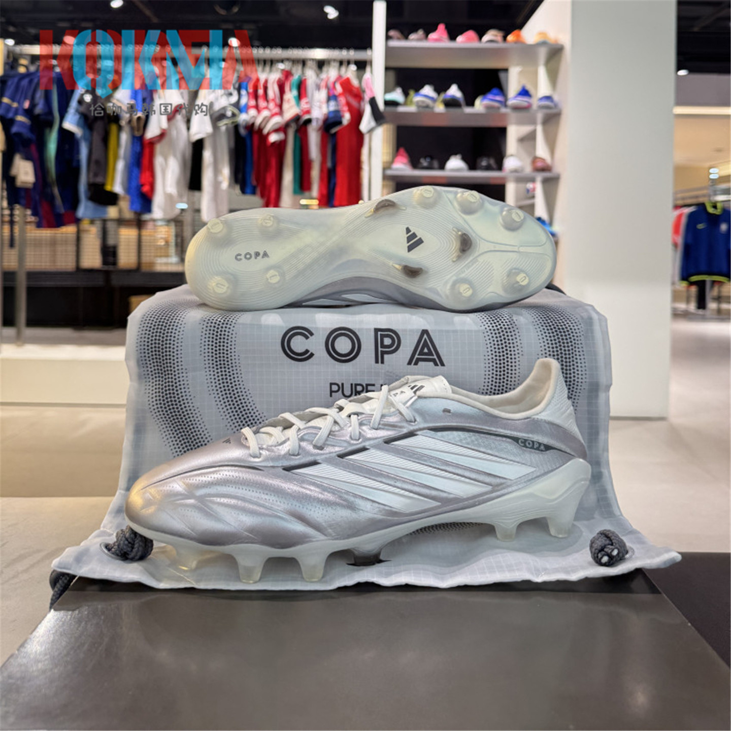 阿迪达斯Copa长钉FG天然草足球鞋