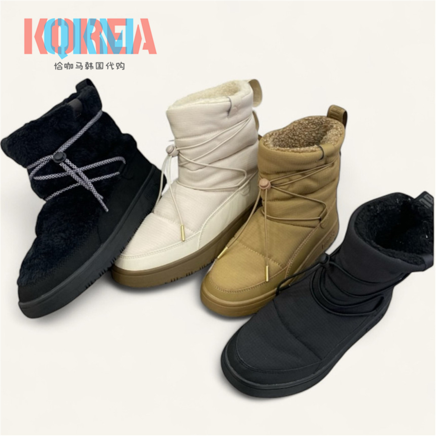 Puma彪马Snowbae保暖雪地运动靴