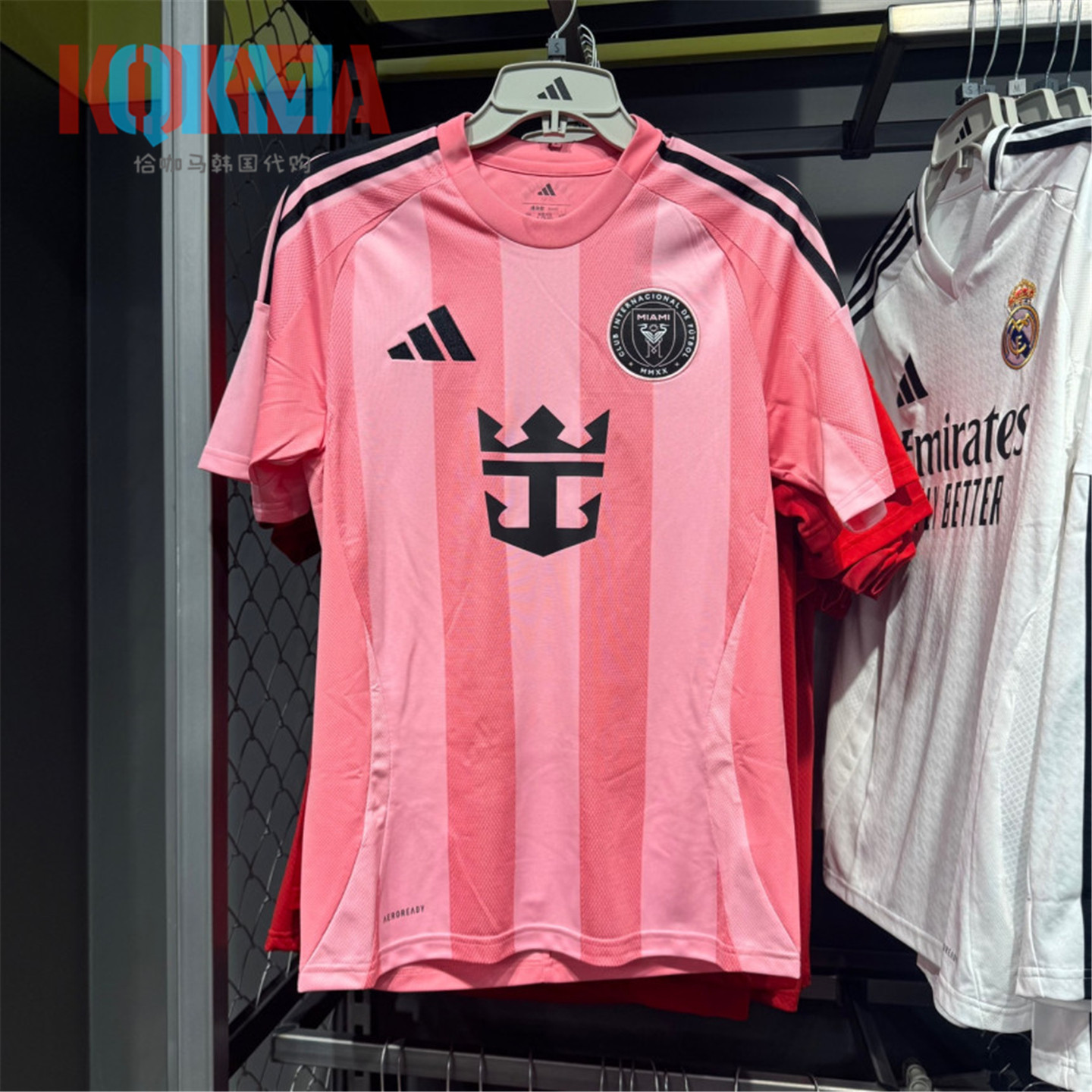 Adidas25-26国际迈阿密梅西球衣