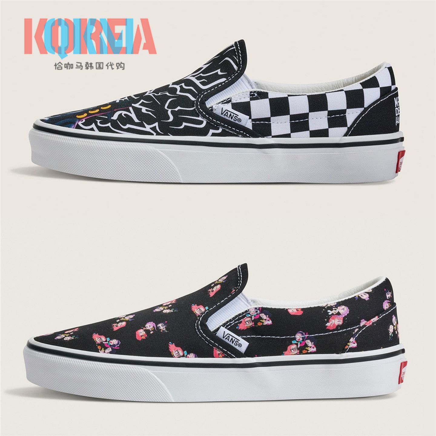 Vans范斯SlipOn女子一脚蹬板鞋