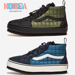 Vans范斯男女Sk8-hi Slip-er冬季保暖休闲运动高帮面包棉鞋V8881