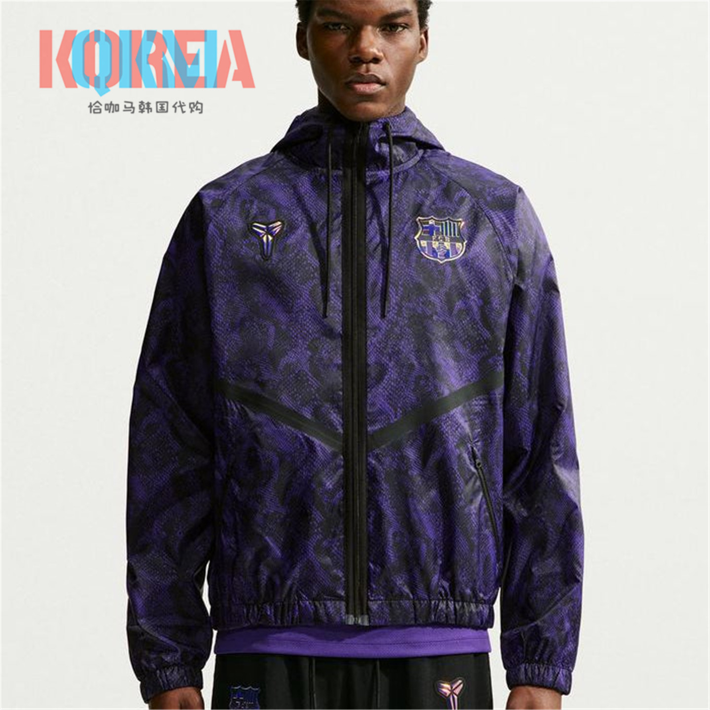 Nike耐克Kobe科比FCB巴萨外套图片