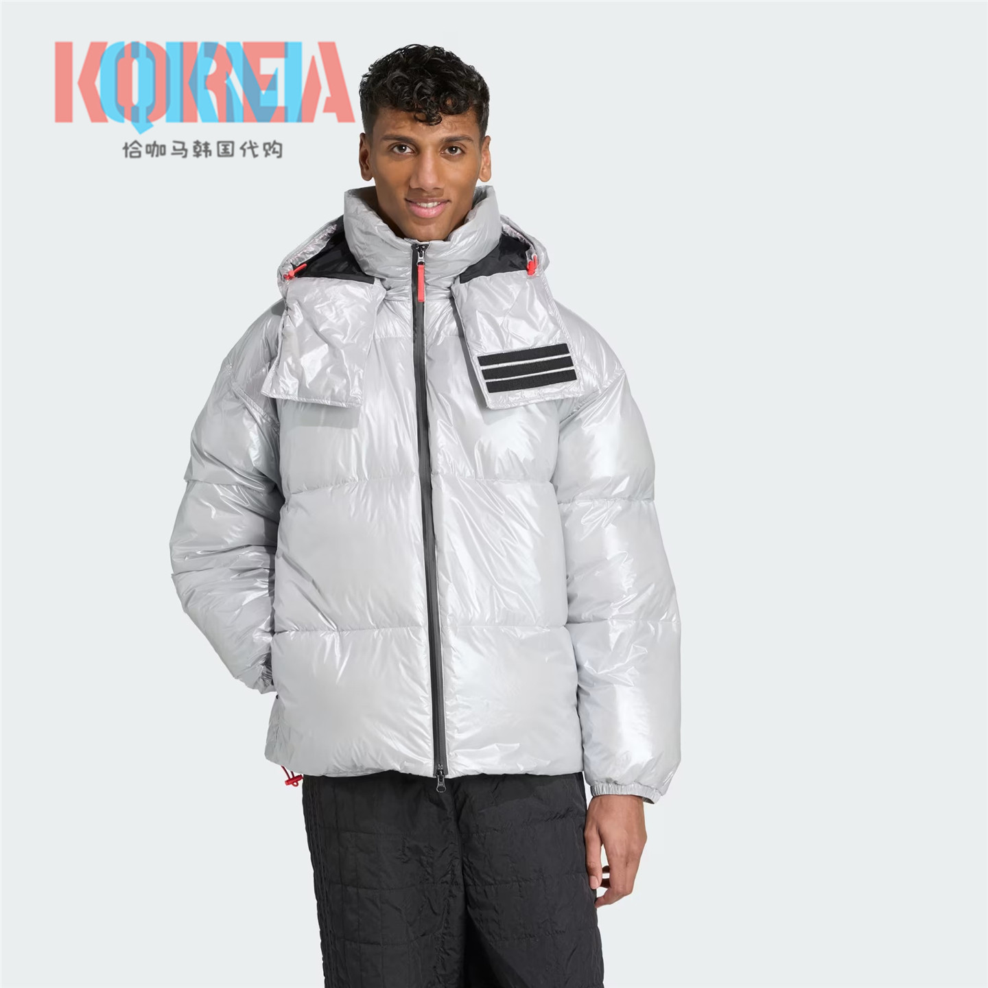 Adidas阿迪达斯Moon Boot联名男女休闲运动保暖棉夹克外套 KA3517