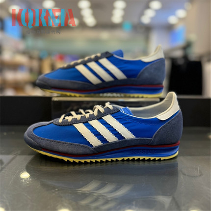 阿迪达斯Adidas三叶草SL 72男女经典复古休闲运动德训跑鞋 JS0255