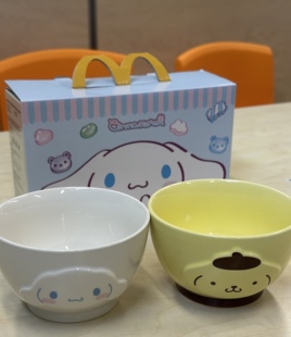 麦当当限量版卡通可爱陶瓷马克杯大耳狗没有盒子微瑕