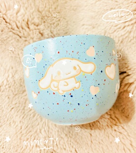 大耳狗玉桂狗卡通可爱陶瓷面碗拉面碗