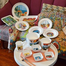 法国卡斯波和丽萨Gaspard et Lisa碗碟套装家用饭碗西餐盘子杯子