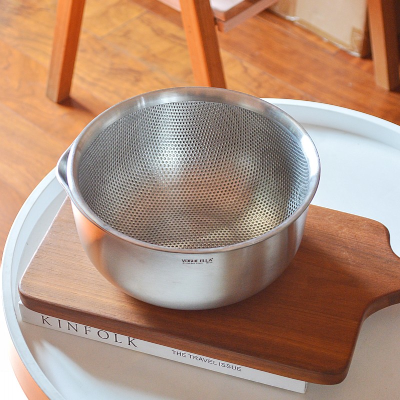 日式洗菜篮和面盆淘米篮沥水篮子